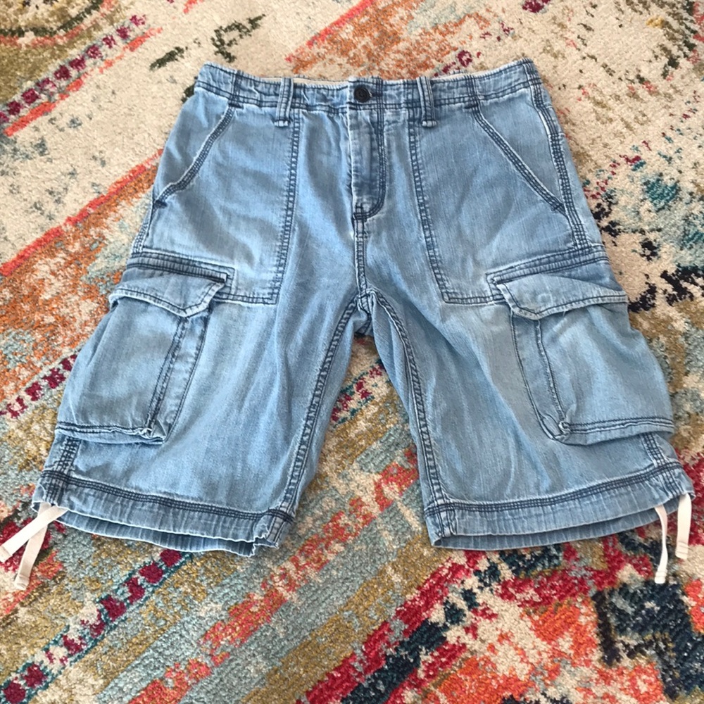 Boyfriend fit cargo shorts